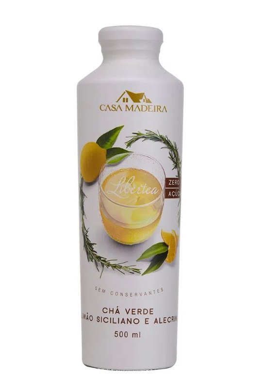 CASAREVIVA - Chá Verde Com Limão Siciliano e Alecrim 500ml - Famiglia Valduga -
